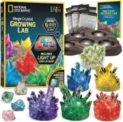 NATIONAL GEOGRAPHIC Mega Crystal Growing Lab – Grow 6 Vibrant Crystals