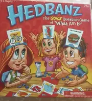 HedBanz Family Quick Question Guessing Board Game Edition 2010 Brand New