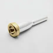 Genuine Bach 24K Gold Rim & Cup Megatone Trumpet Mouthpiece, 1CW NEW!