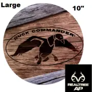 LARGE Realtree AP Camo 10" Duck Commander Logo Toolbox Truck Car Fridge Magnet