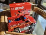 RARE Hot Wheels Redlines Mattel JAPAN BOX & MINTY ? Emergency Fire Truck