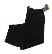 Polo Ralph Lauren Men's Black 4D- Flex Cotton-Modal Lux Lounge Sleep Pants