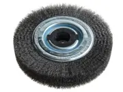 Lessmann Wheel Brush D200mm x W40-45 x 80 Bore Set 4 +1 Steel Wire 0.30 LES3661