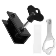 Window Locks - 4 Sets Sliding Window Locks Key, Easy to Install, Vertical & H..