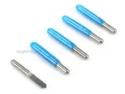 5pc 3.175 x 0.1mm Engraver 90 Degree PCB Engraving Drill Bit CNC Router Tool Cut