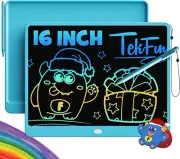 LCD Writing Tablet Doodle Board, 16 Inch Colorful Drawing Tablet Writing Pad, To