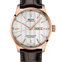 在飛比找Yahoo奇摩購物中心優惠-MIDO 美度 MULTIFORT先鋒80系列 天文台腕錶-
