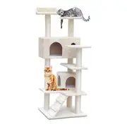 i.Pet Cat Tree 134cm Tower Scratching Post Scratch