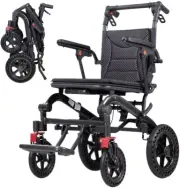 Explore Foldable Travel Wheelchair for Adults Portable Strong & Durable All-Terr