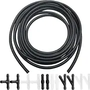 Windshield Washer Hose Kit, 13ft Windshield Washer Hose with 12 Connectors, Most Compatible Car Wash Kit, Repair