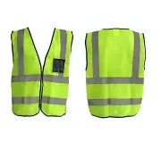 Safety Vest - JJ Keller Safegear Sealed Not FR Lime Universal Size