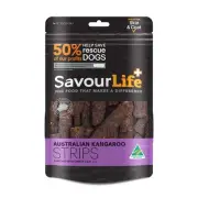 Savour Life Natural Training Treats Australian Kangaroo Strips for Dogs 165g