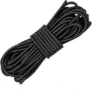 33 feet Strong Elastic Rope Cord Bungee Shock Cord Stretch String for Outdoor Camping Tents Kayak Boat Bag Luggage (33 feet, Diameter 9/32 inch (7mm))