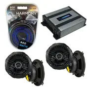 Fit Isuzu Trooper II 1985-1992 Speaker Replacement Kicker (2) DSC5 HA-A400.4 Amp