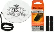 BG A30T Tenor Saxophone Cleaning Swab + Protec MCS8B Value Bundle