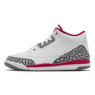 Nike 童鞋 Air Jordan 3 Retro PS Cardinal 紅雀 中童鞋 ACS 429487-126