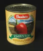 Moody Dunbar Diced Unpeeled Pimiento - no.10 can, 6 cans per case