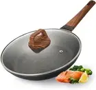 Nonstick Frying Pan Skillet with Lid,Long Handle,11 Inch Saute Pan,Non Stick