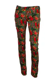 Alexa Rose Houndstooth Jean--MAV-10672-RH