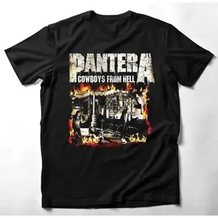 Pantera 樂隊音樂商品 T 恤材料 24 年代