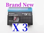 3pcs sony mini dv head cleaner DVM4CLD2 digital video head cleaner with tracking