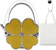 Purse Hanger for Table - Zinc Alloy Table Purse Hook | Portable Folding Design Desk Bag Holder for Keys Cups Headphone Backpack
