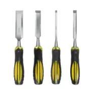 DWHT16063 Chrome Carbon-Steel Wood Chisel Set for DeWalt，4-Piece
