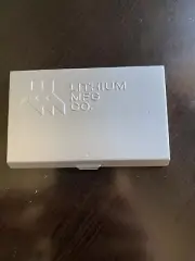 Vintage 90’s Lithium clothing business card calculator Rave Techno EDM