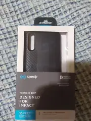 NEW Authentic Speck Presidio Grip Hybrid Case for Samsung Galaxy A50 - BLACK
