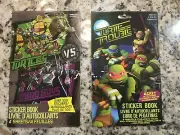 Nickelodeon Teenage Mutant Ninja Turtles Sticker Books ~ Lot of 3