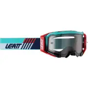 Velocity 5.5 Aqua Light Blue Red Motocross Goggles