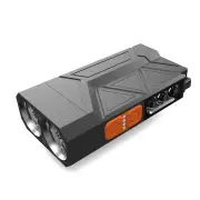 2000LM High Brightness Outdoor LED Flashlight with Sidelight Multi Light Source Strong Light Long-Range Emergency Chargi