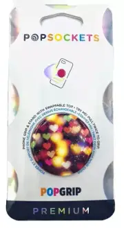 Popsockets Premium Glitter ✨ Bokeh Hearts Phone Holder PopSocket Pop Socket