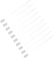 GARIOUANS Superfine Beading Needles Central Opening 20cm Long for Thin Embroidery Needle Set DIY Projects