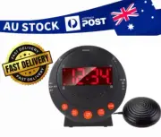 Dual Extra Loud Alarm Clock with Bed Shaker, Sonic Boom Alarm Clock with Vibrat