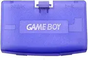 for Game Boy Advance GBA Replace The Battery Cover Back Door Lid of The Back Cover (Clear Blue)