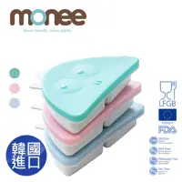 在飛比找momo購物網優惠-【韓國monee】恐龍造型餐盒(3色)