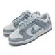 Nike 休閒鞋 W Dunk Low ESS 復古 Paisley 女鞋 變形蟲 腰果花 白 藍 DH4401-101 [ACS 跨運動]