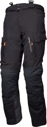 Modeka Paneo LT, textile pants waterproof , color: Black , size: XL