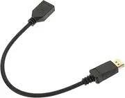 male to female 4k monitor accessory monitor extension cable television Metal mesh braided shield adapter Video Accessory straight head Accessories male