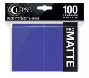 (100-Pack) Ultra Pro Eclipse PRO MATTE ROYAL PURPLE Deck Protector Card Sleeves