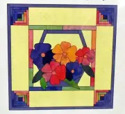 Springtime Ute-Barbara Skonberg Norway Quilted Wall Hanging Pattern 18.5"