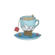 The Nonsense Maker Sydney Teacup Magnet