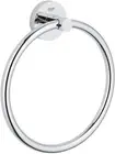 Metal 7.48-in. Towel-Ring, Starlight Chrome