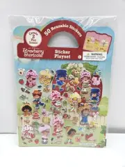 World Of Strawberry Shortcake 50 Puffy Stickers Playset Reusable