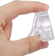 Transparent Nail Gel Quick Builder Clips Nail Extension Tool Kit for Manicure