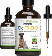 Old Friend for Senior Dogs - Natural Support for Senior Dogs and Cats - 4oz