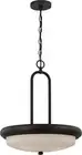 3 Light Dylan Pendant with Etched Opal Glass LED Omni Included - SATCO-62-415