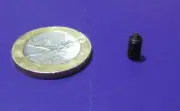 Steel Metric Set Screws, Cone Point, M4 x 0.7 x 8 mm Length, 100 Pieces