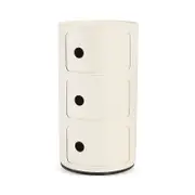 Kartell Componibili Recycled 3 Tier Storage Tower